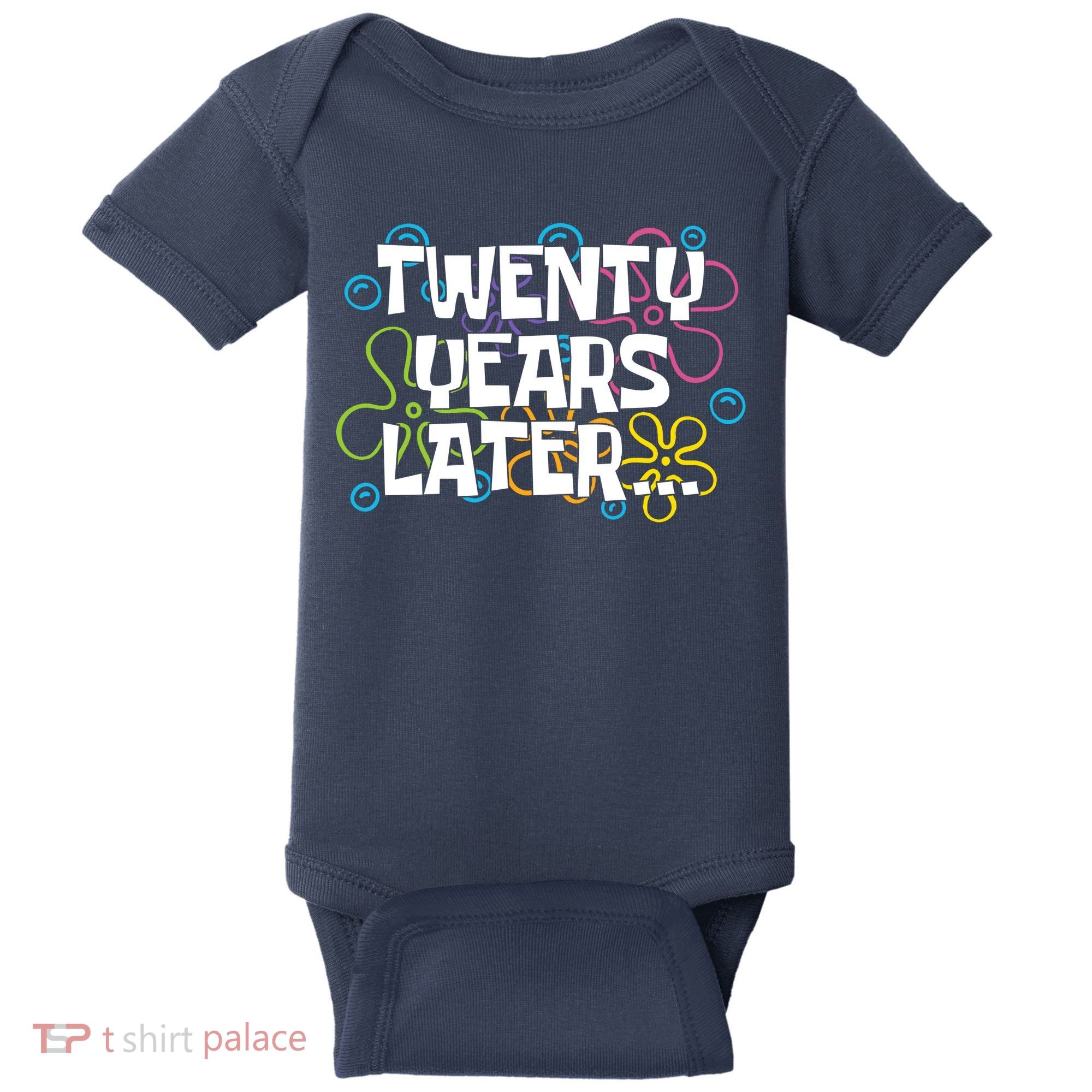 Twenty Years Later Funny 20th Birthday Gift Baby Bodysuit