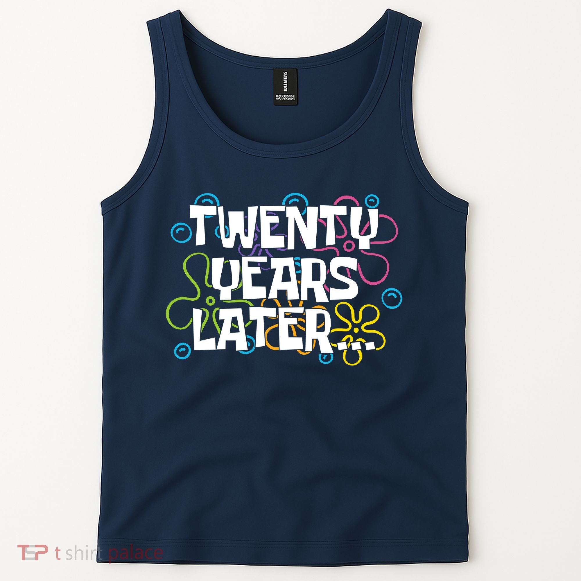 Twenty Years Later Funny 20th Birthday Gift Tank Top