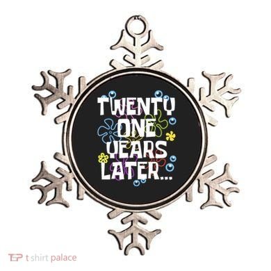 Twentyone Years Later Funny 21st Birthday Design Ornament