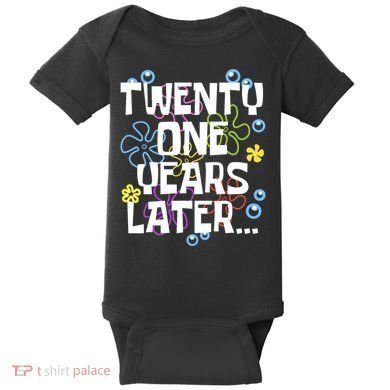 Twentyone Years Later Funny 21st Birthday Design Baby Bodysuit