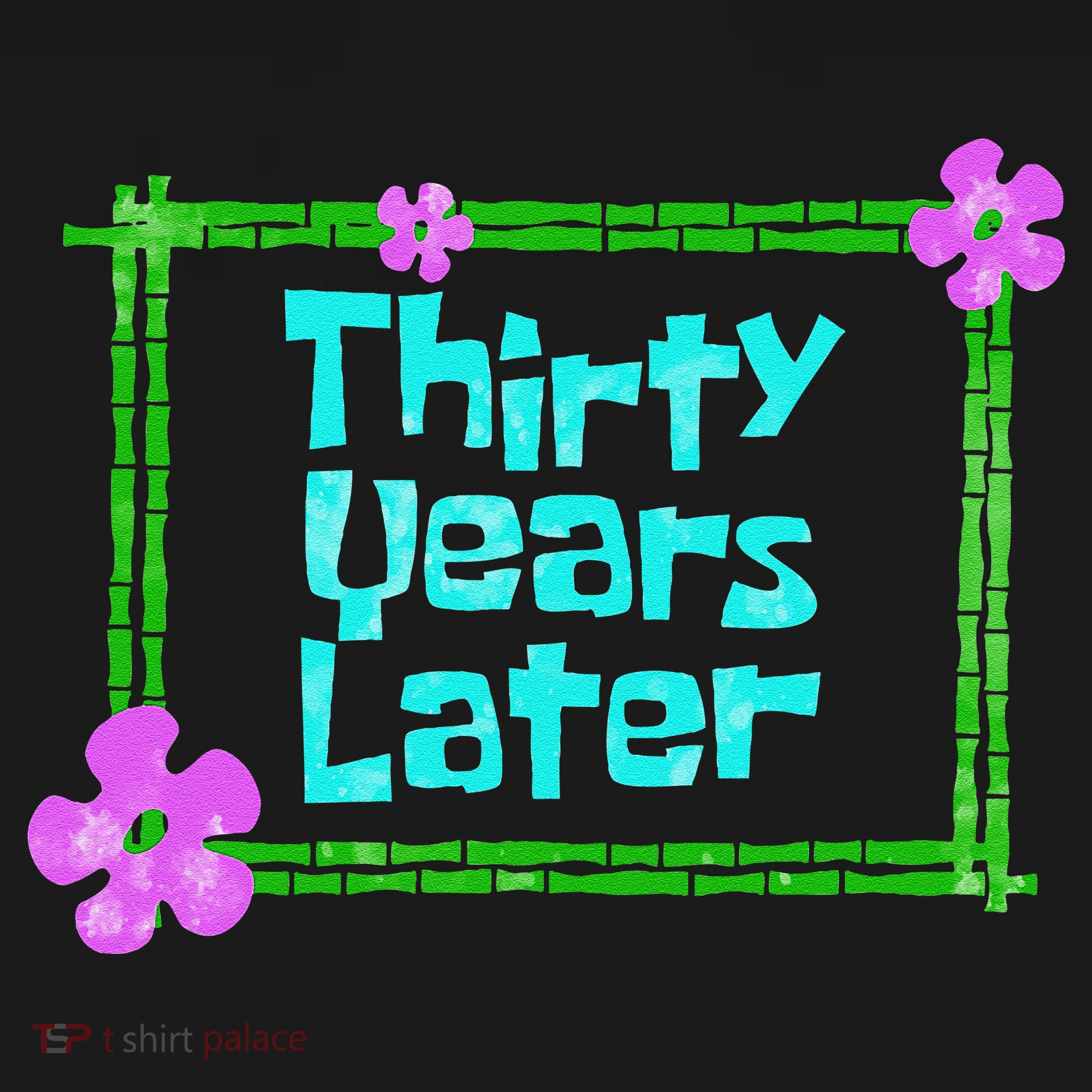 Thirty Years Later Funny 30 Year Old Birthday Party Backpack