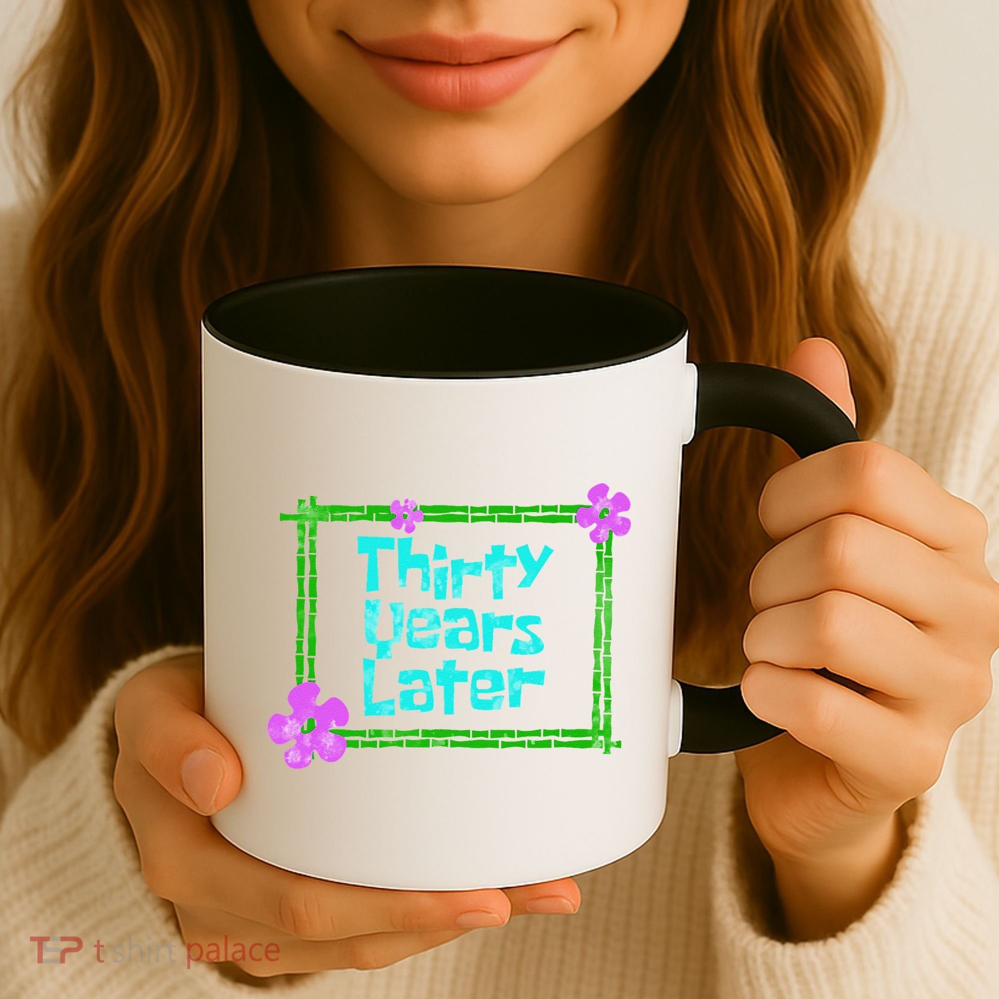 Thirty Years Later Funny 30 Year Old Birthday Party Coffee Mug