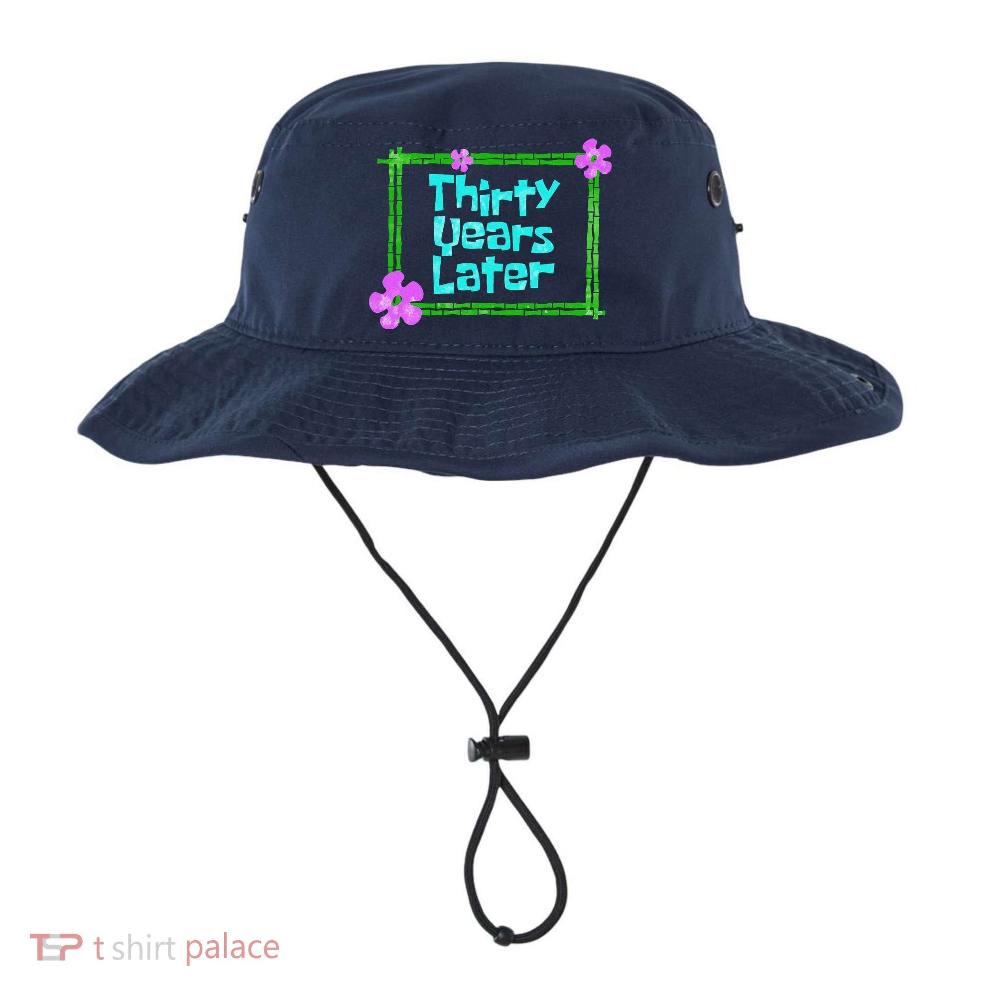 Thirty Years Later Funny 30 Year Old Birthday Party Bucket Hat