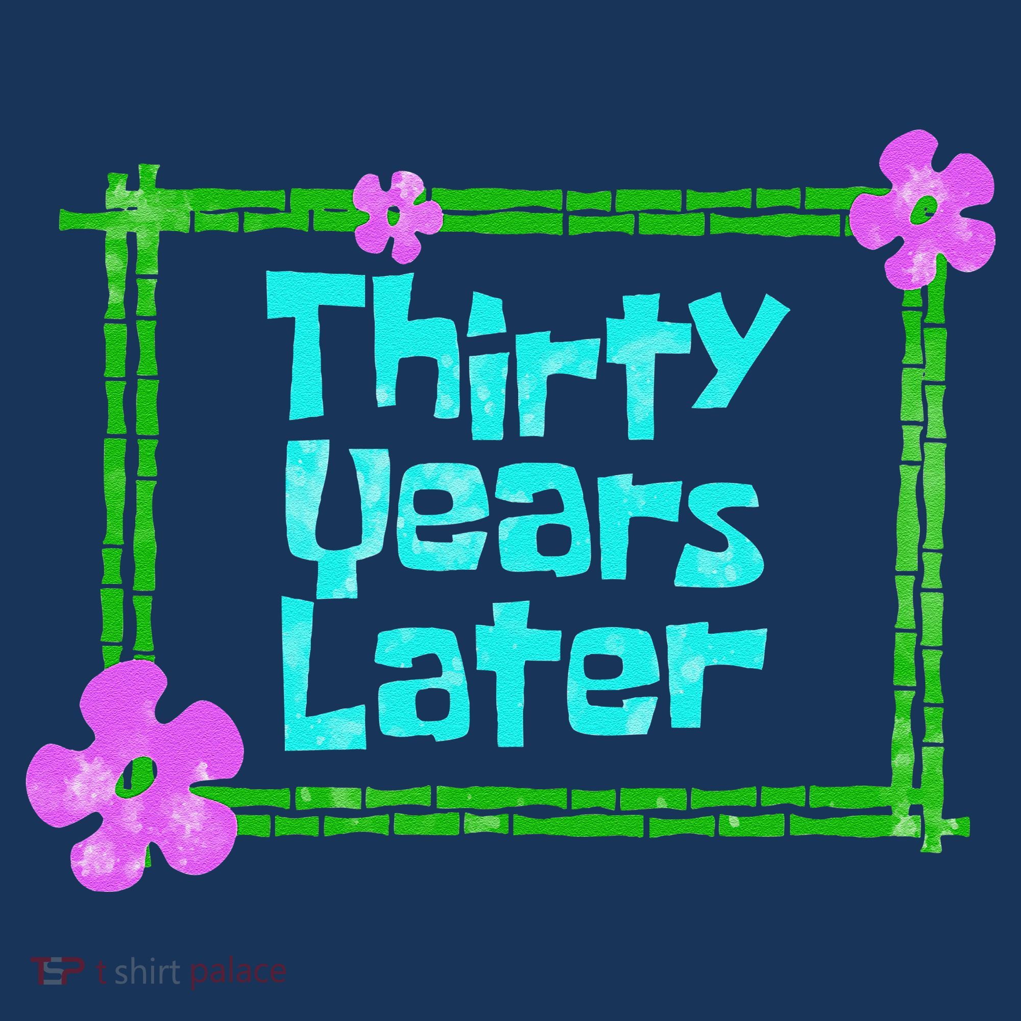 Thirty Years Later Funny 30 Year Old Birthday Party Women's Tank Top