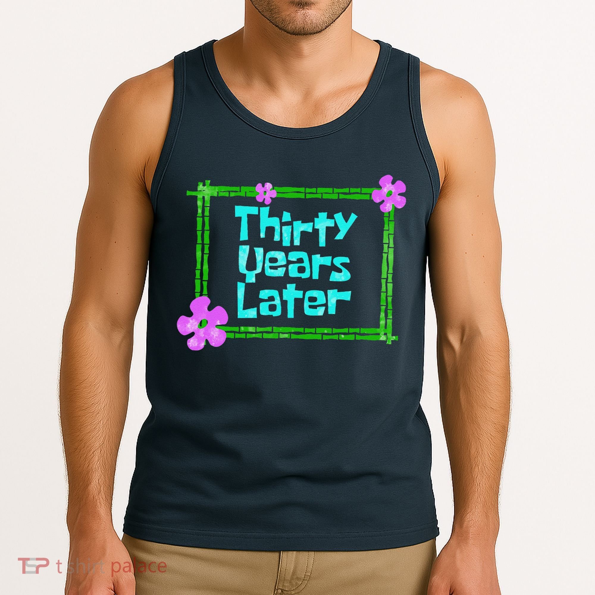 Thirty Years Later Funny 30 Year Old Birthday Party Tank Top