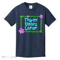 Thirty Years Later Funny 30 Year Old Birthday Party Kids T-Shirt thumb 0