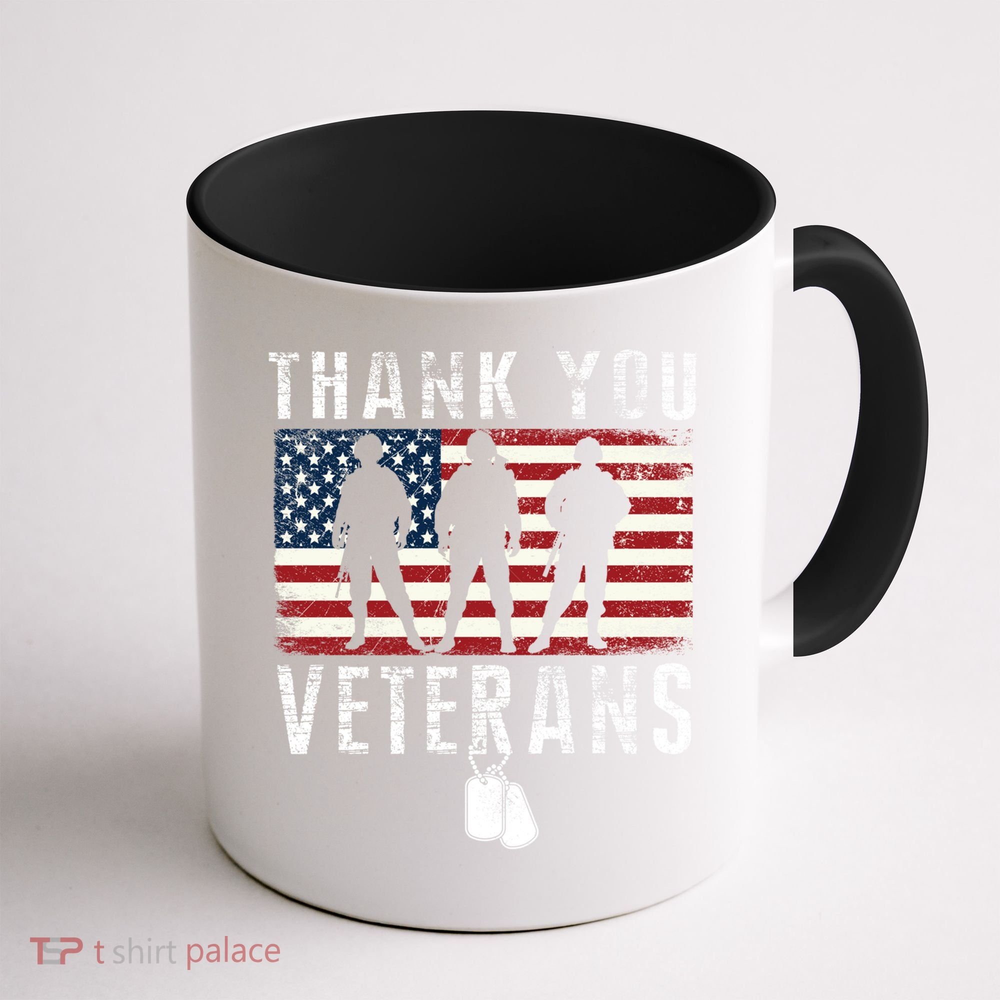 Thank You Military Veterans Gift Veterans Day Gift Coffee Mug