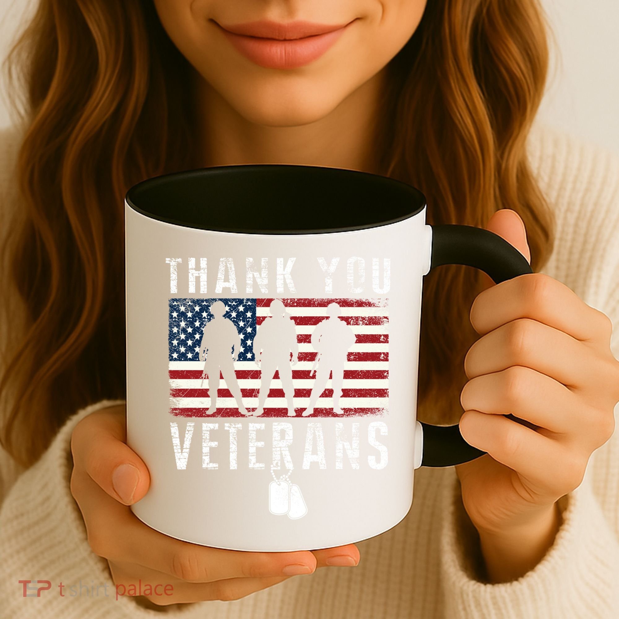 Thank You Military Veterans Gift Veterans Day Gift Coffee Mug