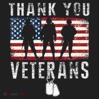 Thank You Military Veterans Gift Veterans Day Gift Beanie thumb 2