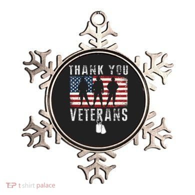 Thank You Military Veterans Gift Veterans Day Gift Ornament
