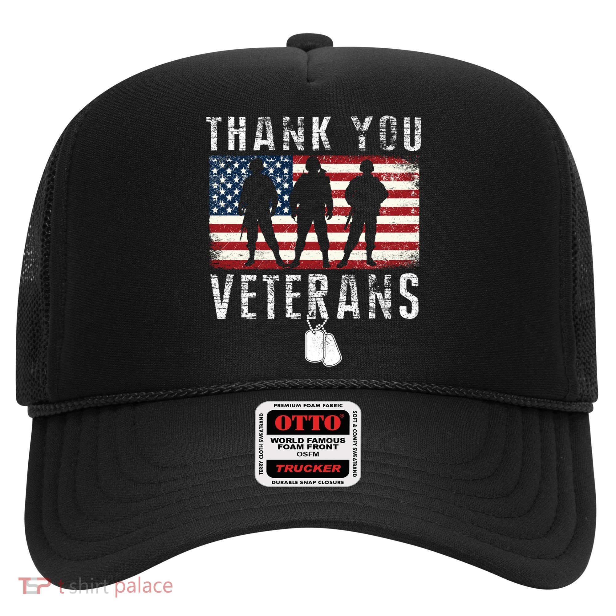 Thank You Military Veterans Gift Veterans Day Gift Hat