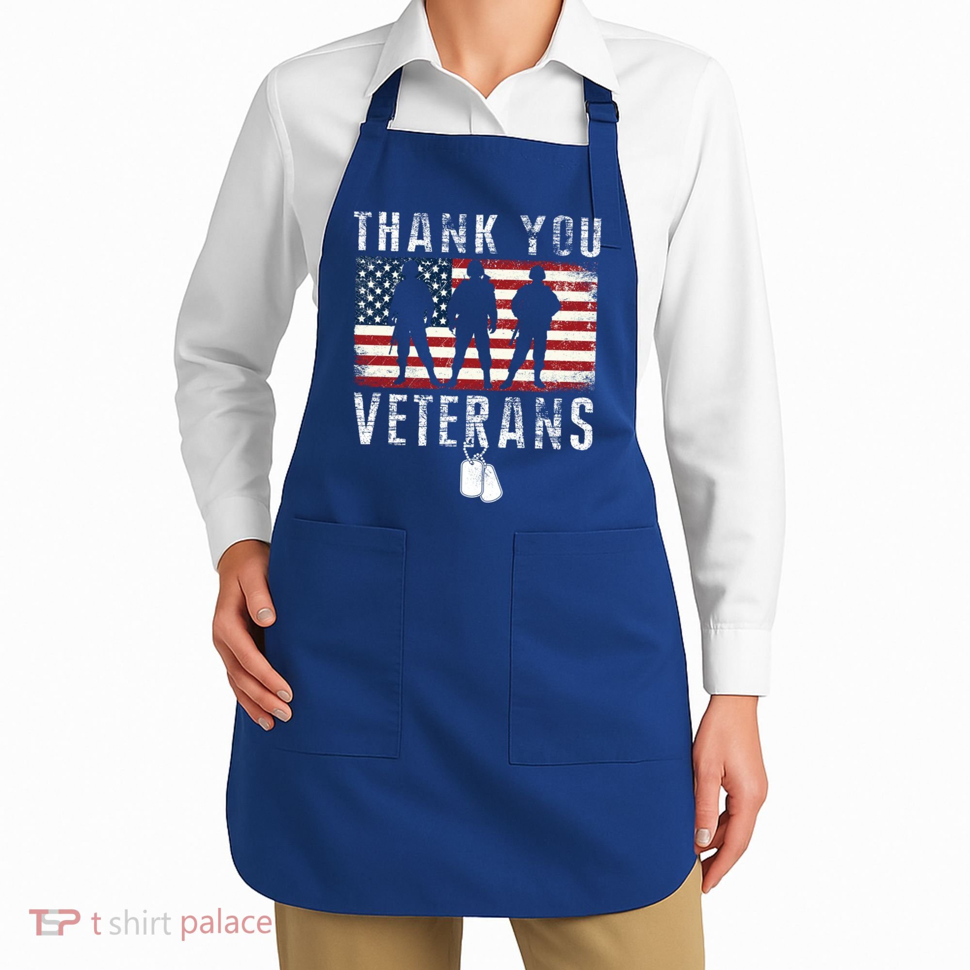 Thank You Military Veterans Gift Veterans Day Gift Apron