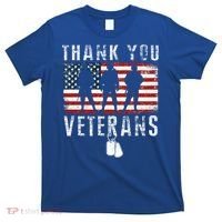 Thank You Military Veterans Gift Veterans Day Gift T-Shirt thumb 0