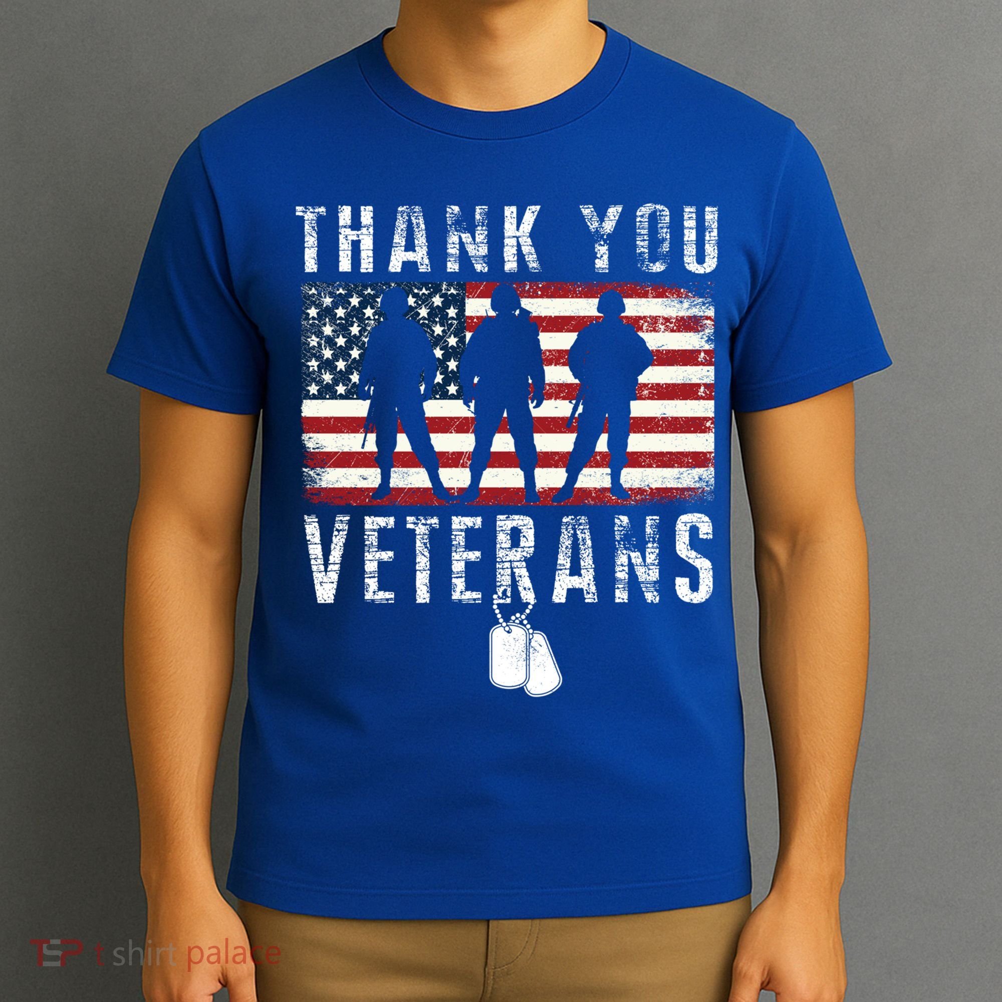 Thank You Military Veterans Gift Veterans Day Gift T-Shirt