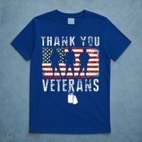 Thank You Military Veterans Gift Veterans Day Gift T-Shirt thumb 5