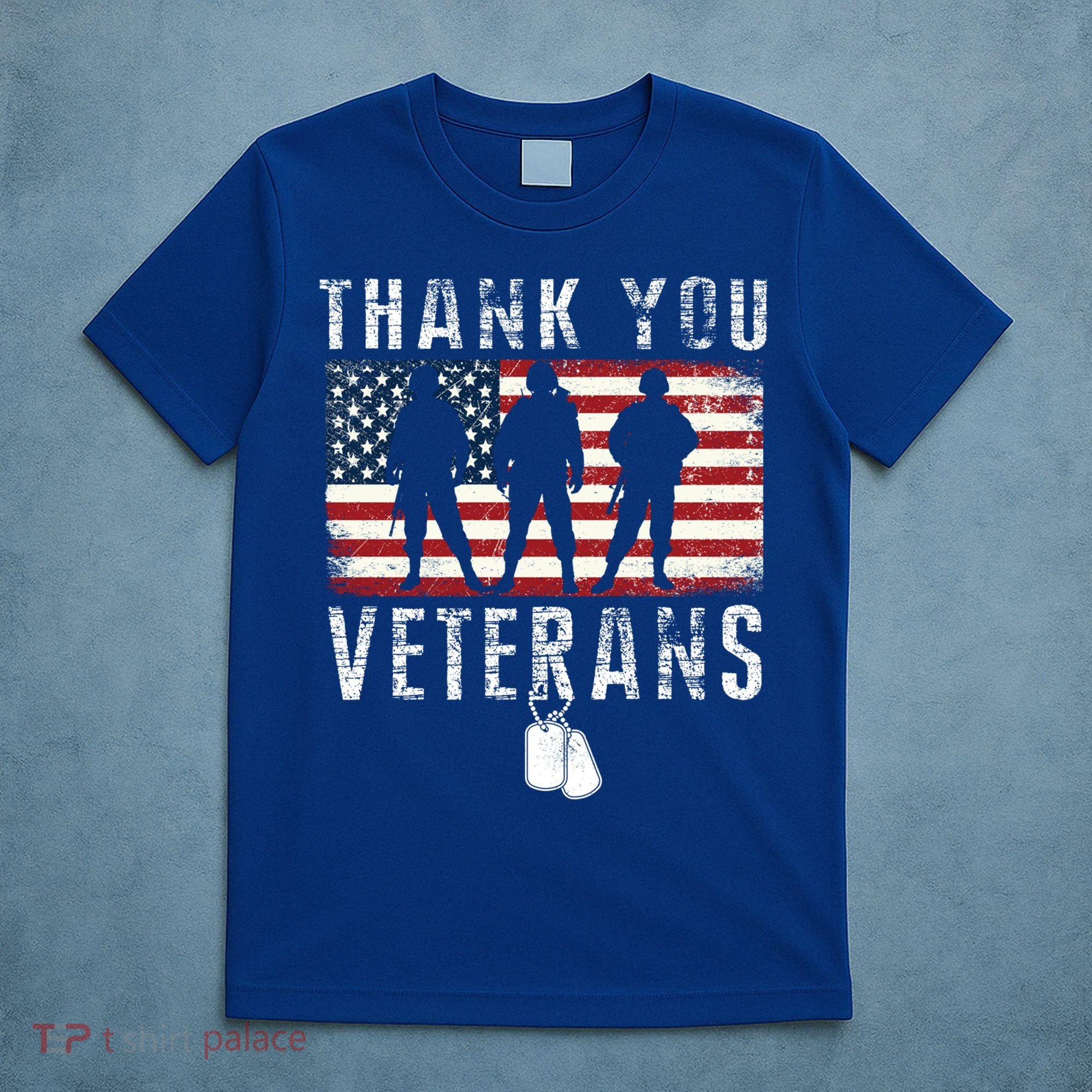 Thank You Military Veterans Gift Veterans Day Gift T-Shirt