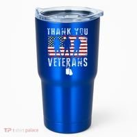 Thank You Military Veterans Gift Veterans Day Gift Tumbler thumb 0