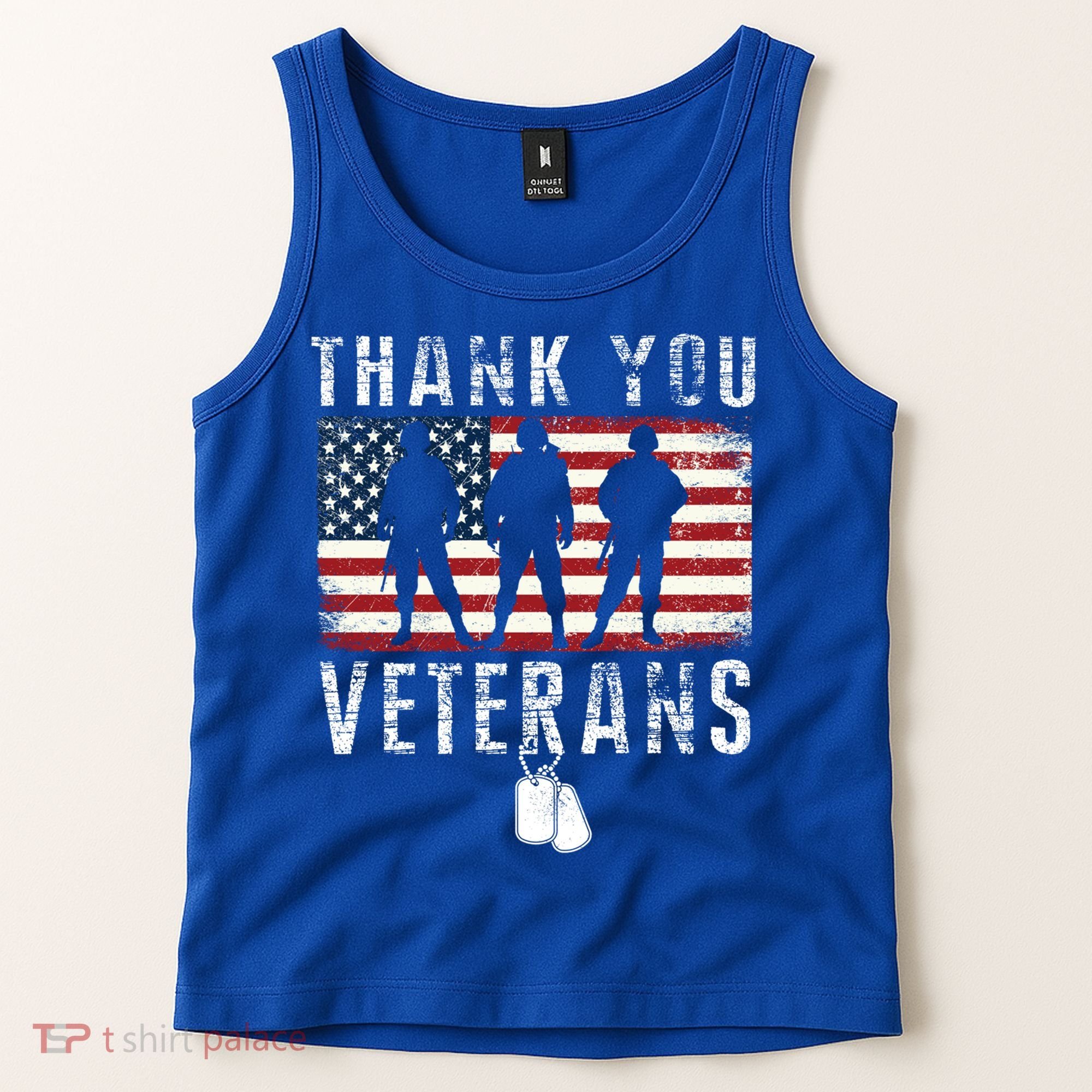 Thank You Military Veterans Gift Veterans Day Gift Tank Top