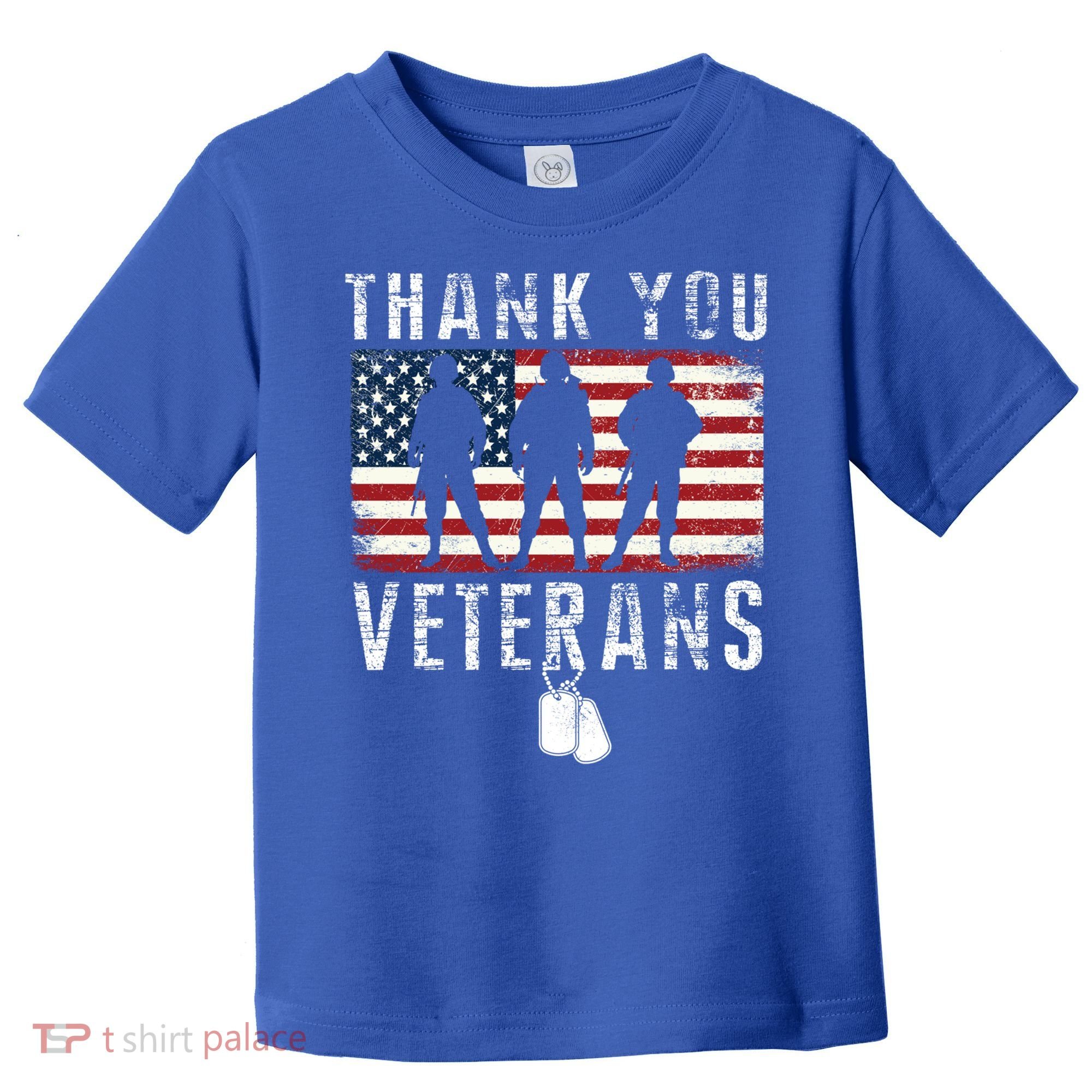 Thank You Military Veterans Gift Veterans Day Gift Toddler T-Shirt