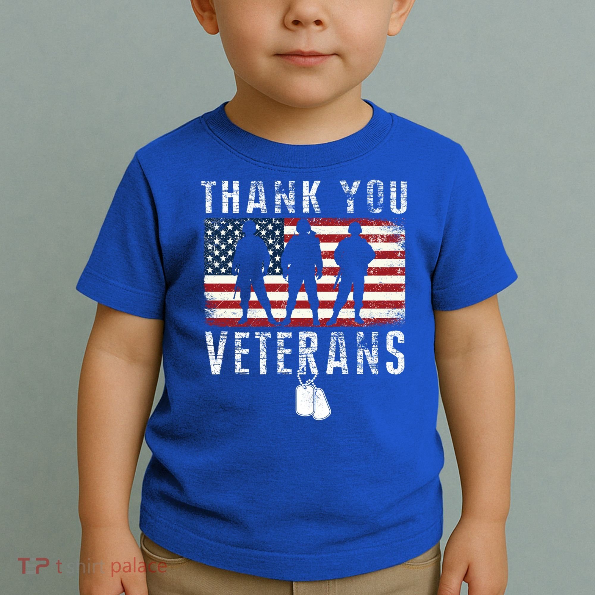 Thank You Military Veterans Gift Veterans Day Gift Toddler T-Shirt