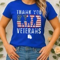 Thank You Military Veterans Gift Veterans Day Gift Women's T-Shirt thumb 2