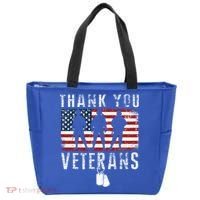 Thank You Military Veterans Gift Veterans Day Gift Tote Bag thumb 0