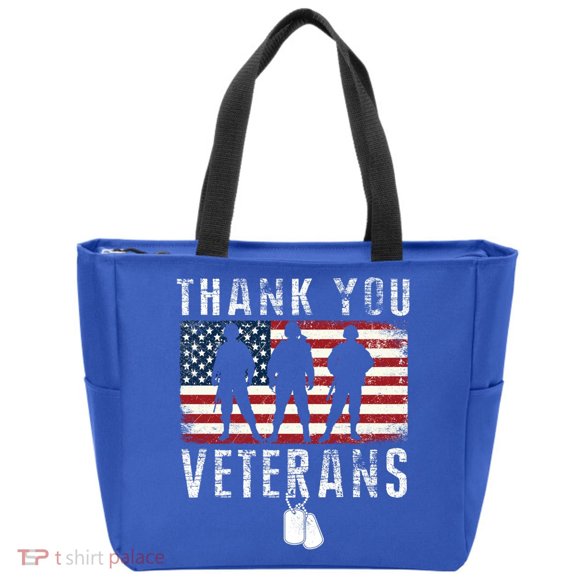 Thank You Military Veterans Gift Veterans Day Gift Tote Bag