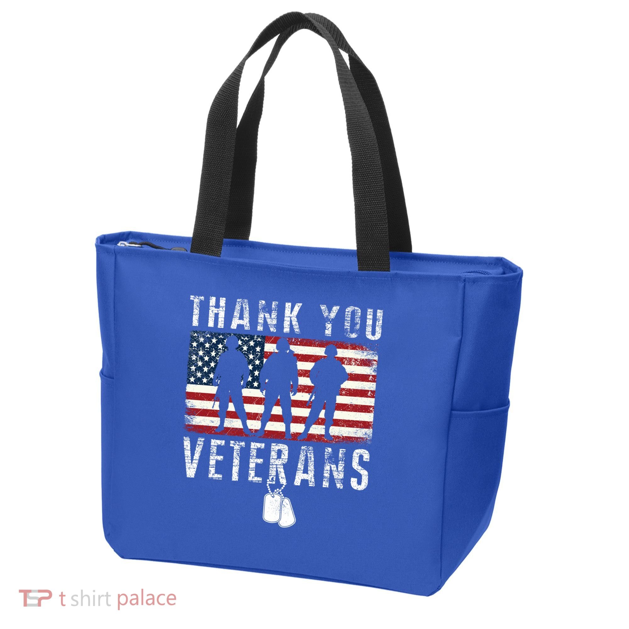 Thank You Military Veterans Gift Veterans Day Gift Tote Bag