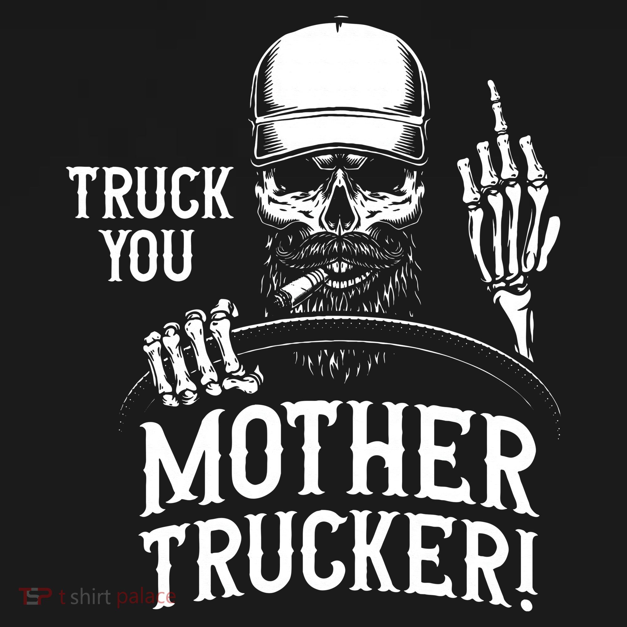 Truck You Mother Trucker! Funny Truck Driver Women's Tank Top