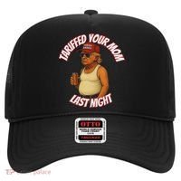 Tariffed Your Mom Last Night Tarrified Funny Hat thumb 0