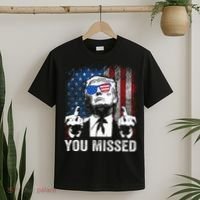 Trump You Missed Funny Trump Pro 2024 T-Shirt thumb 2