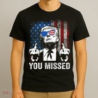Trump You Missed Funny Trump Pro 2024 T-Shirt thumb 3