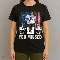 Trump You Missed Funny Trump Pro 2024 T-Shirt thumb 4