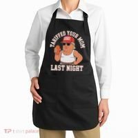 Tariffed Your Mom Last Night Apron thumb 2