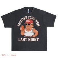 Tariffed Your Mom Last Night Urban Oversized Heavyweight T-Shirt thumb 0