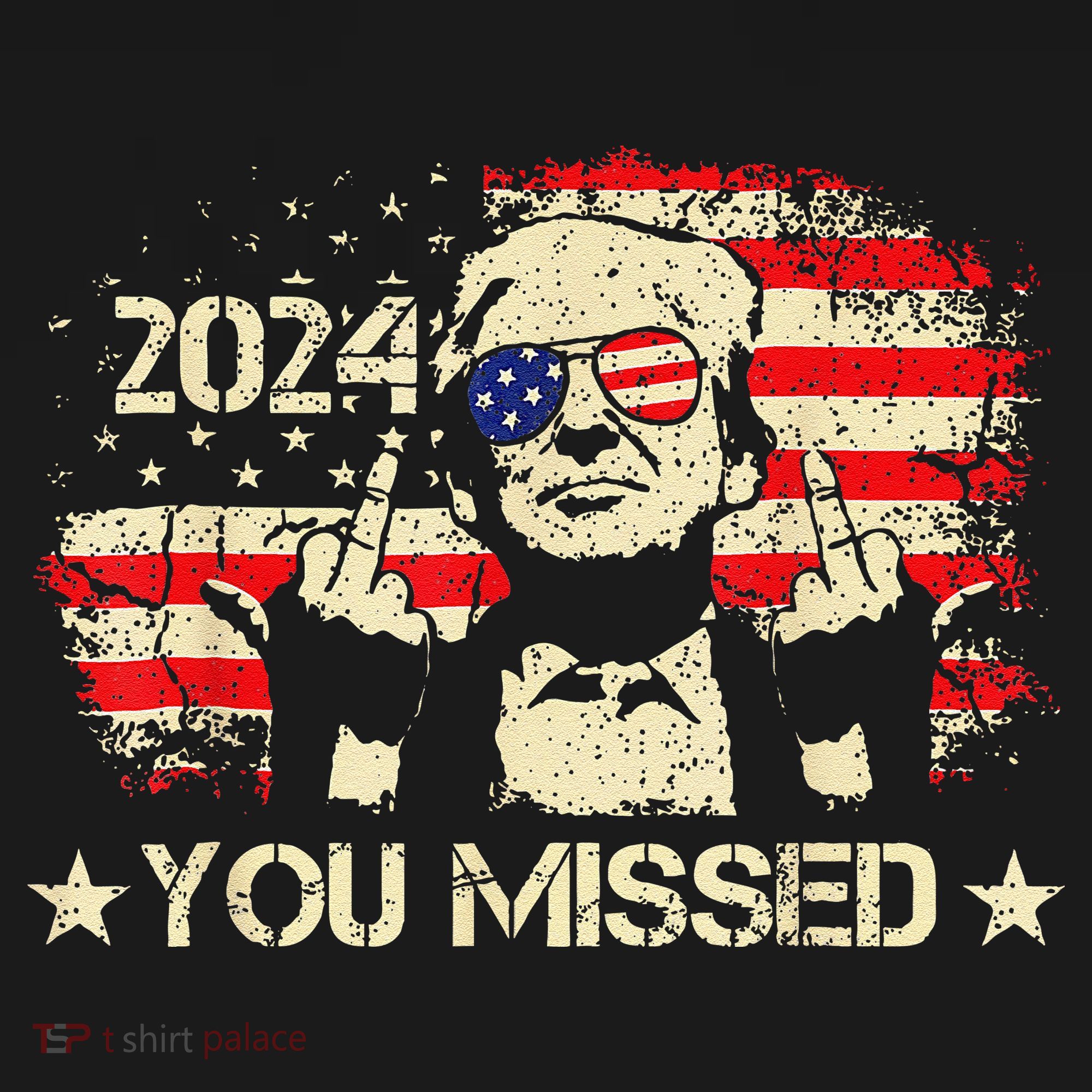 Trump You Missed Funny Trump 2024 Sweatshirt