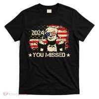 Trump You Missed Funny Trump 2024 T-Shirt thumb 0