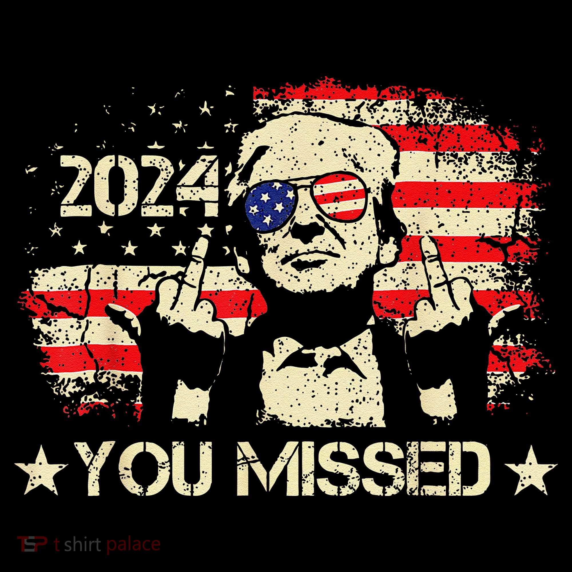 Trump You Missed Funny Trump 2024 Coffee Mug