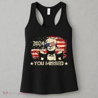 Trump You Missed Funny Trump 2024 Women's Tank Top thumb 3