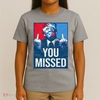 Trump You Missed Shooting Assassination Attempt Middle Finger Usa Patrioti T-Shirt thumb 4