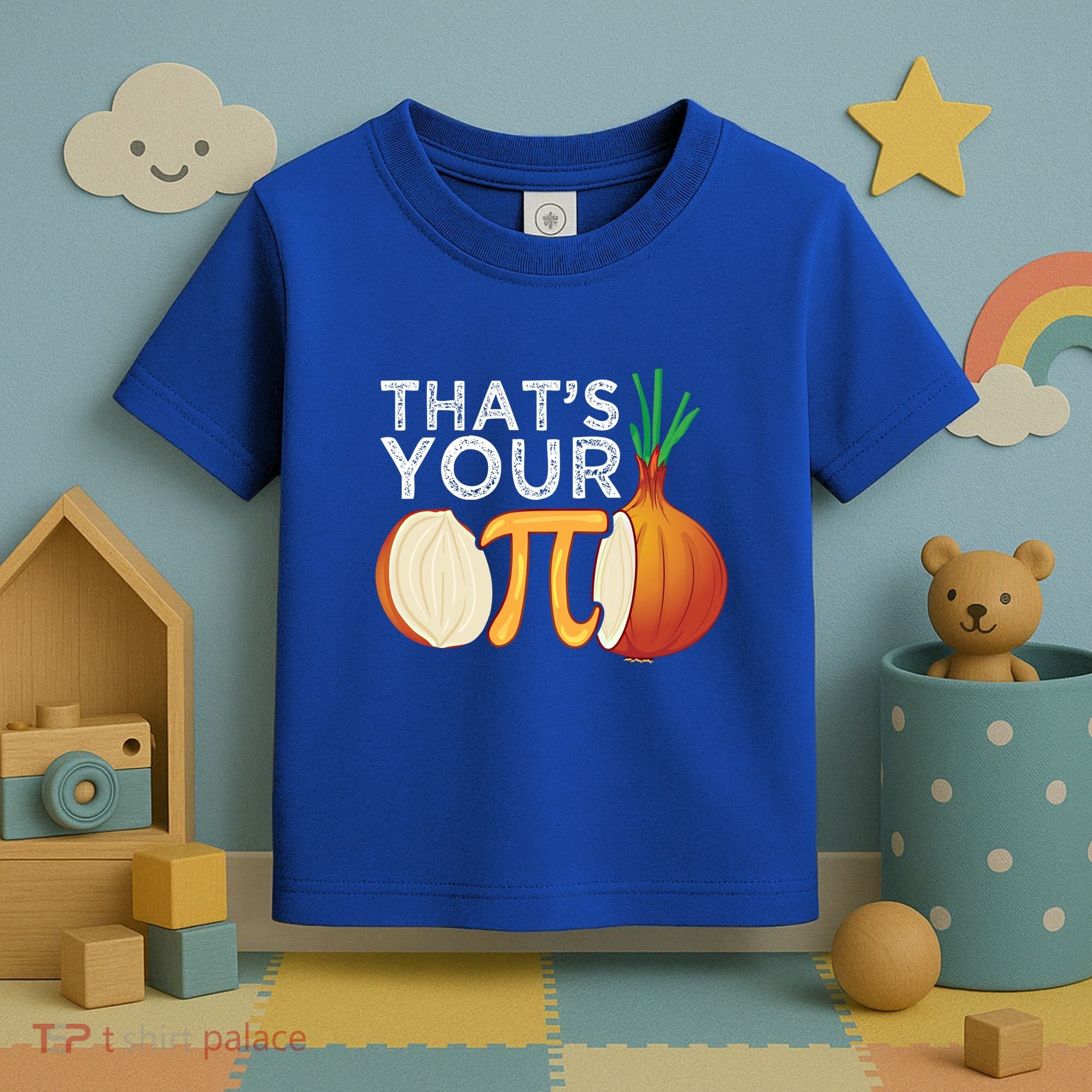 Thats Your Opinion Meme Pi Onion Pi Day Gift Toddler T-Shirt