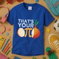 Thats Your Opinion Meme Pi Onion Pi Day Gift Kids T-Shirt thumb 3