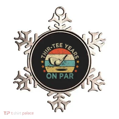 ThirTee Years On Par Funny 30th Birthday Golfer Ornament