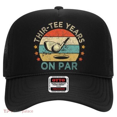 ThirTee Years On Par Funny 30th Birthday Golfer Hat