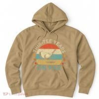 ThirTee Years On Par Funny 30th Birthday Golfer Hoodie thumb 0