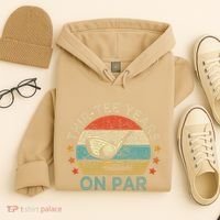 ThirTee Years On Par Funny 30th Birthday Golfer Hoodie thumb 4