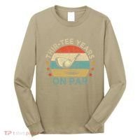 ThirTee Years On Par Funny 30th Birthday Golfer Long Sleeve Shirt thumb 0