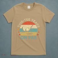 ThirTee Years On Par Funny 30th Birthday Golfer T-Shirt thumb 5