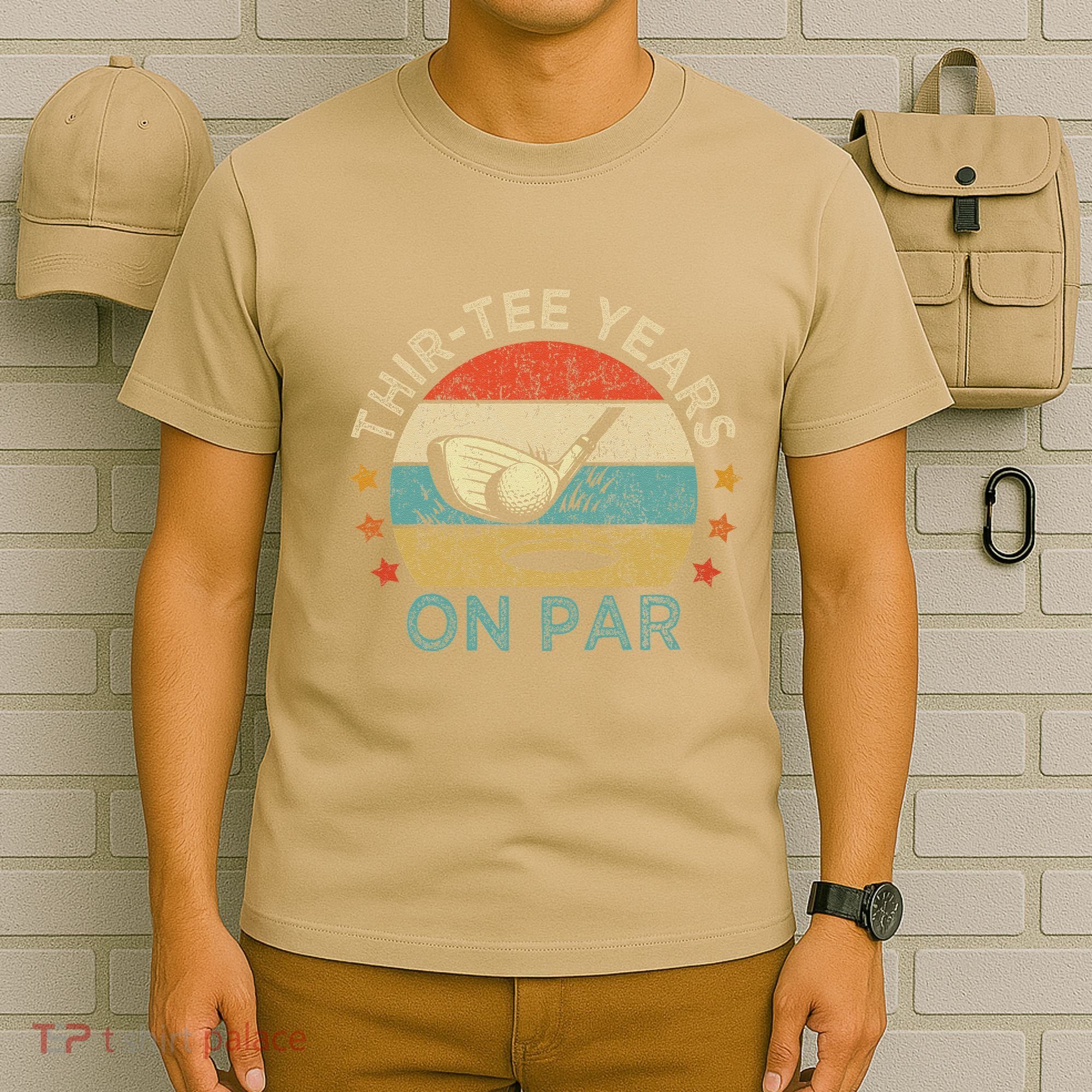 ThirTee Years On Par Funny 30th Birthday Golfer T-Shirt