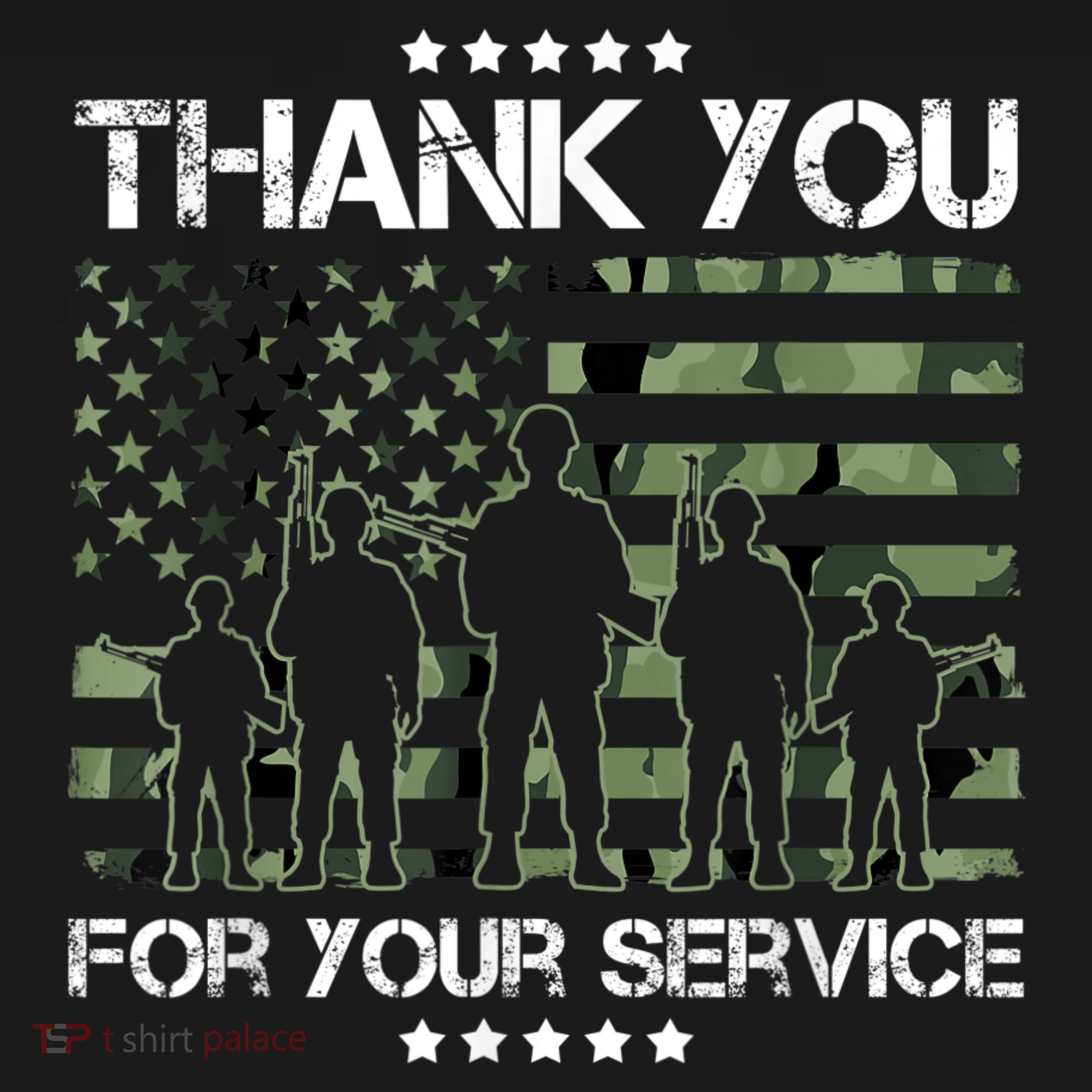 Thank You Patriotic Veteran Memorial Day USA Camouflage Long Sleeve Shirt